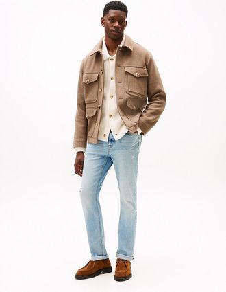 Tommy Hilfiger Mens Straight Fit Jean - Blue - 29W x 30L