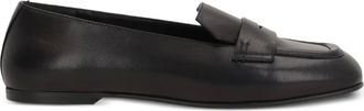 Nodaleto leather loafers - Black