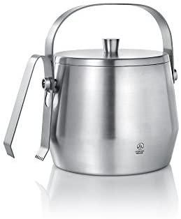Bredemeijer Accesorio De Bar Leopold Vienna Cubo De Hielo Acero Inoxidable 1 L