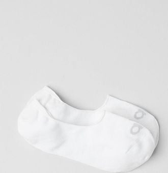 Alo | Conceal Socks in White/Dove Grey, Size: Medium