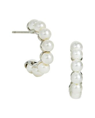 Savvy Cie Jewels Silver 5Mm Hoops