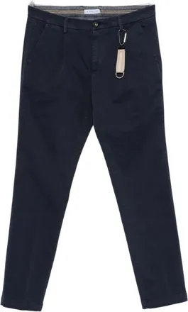 Manuel Ritz Heren, Broeken, Blauw, Maat: L