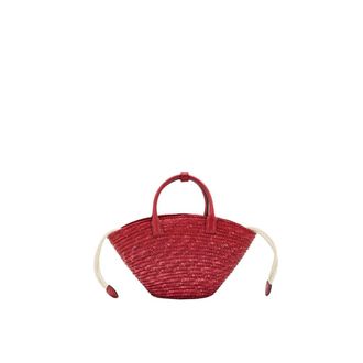 Biagini Handbags, female, Red, Size: ONE SIZE Le Mignon Panier