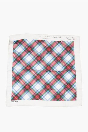 Woolrich Pure Silk Plaid Scarf size One Size