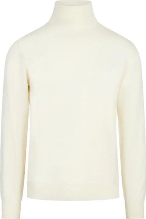 Paolo Fiorillo Langarm coltrui - Heren - Coltruien - Beige - 2XL - Truien & Vesten