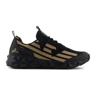 Emporio Armani Zwarte lage sneakers X8X217Xk 433R969 - Heren - Sneakers - Zwart - 41 1/3 EU - Schoenen