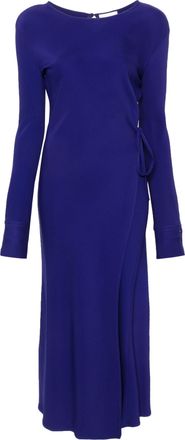 Forte_Forte Stretch Cady Crepe Wrapover Dress