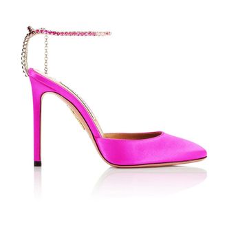 Aquazzura Pumps, female, Pink, 6 UK, Elegant Ice High Pumps