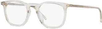 Saint Laurent 49mm Round optical glasses in Brown at Nordstrom