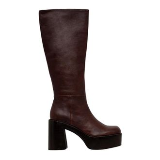Jeffrey Campbell The-Band Kniehoge Laars - Dames - Schoenen - Bruin - Maat: 40 EU Leer