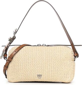 Pinko Borsa - Dames - Schoudertassen - Beige - ONE Size - Tassen