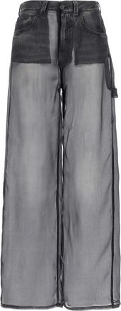 Haikure Dames, Broeken, Zwart, Maat: W27 Zijde