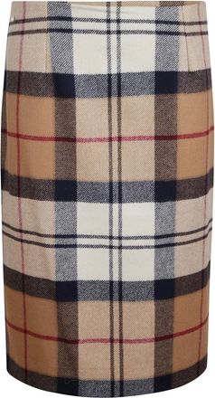 Barbour Rokken, Dames, Veelkleurig, S, Midi Kleedjes