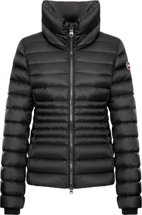 Colmar Zwarte Slim Fit Winter Donsjas - Dames - Gewatteerde jassen - Zwart - M - Polyester - Jassen