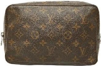 Louis Vuitton Pre-owned Clutches, female, Brown, Size: ONE SIZE Pre-owned Plastic Clutch