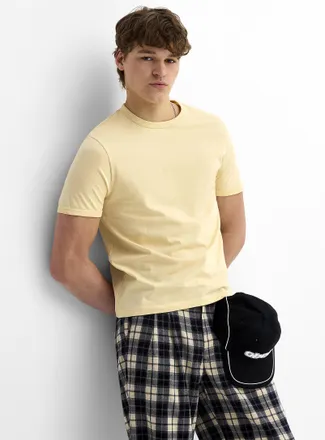 Djab Mens Monochrome ringer T-shirt Retro fit