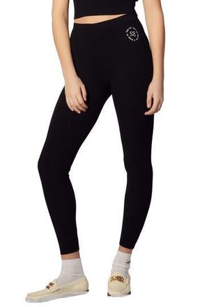 Sandro Embroidered Rib Pants in Marine at Nordstrom Rack, Size 10 Us / 42 Fr