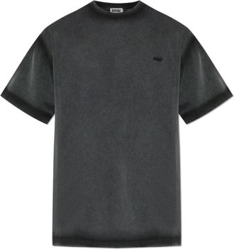 Avavav T-Shirts, male, Black, Size: M T-Shirt with Embroidered Logo