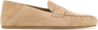 Stuart Weitzman Womens Skin Pink Suede Brooks Loafers - Tan - Size EU 39