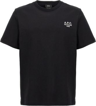 A.P.C. Black Standard Rue Madame t-shirt