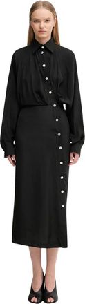 Sportmax Maranta Shirt Dress - Dresses - Mujer - Negro - M