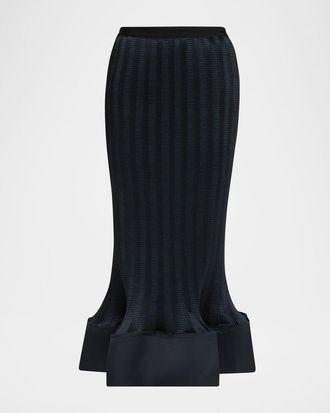 SIMKHAI Hollis Midi Skirt