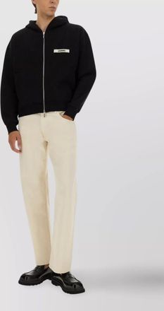 Jacquemus cotton zip-up hoodie