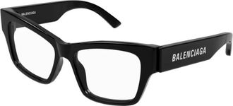 Balenciaga Stijlvolle Zwarte Sneakers - unisex - Brillen - Zwart - 54 MM - Accessoires