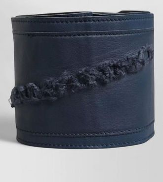Ermanno Scervino leather wide waist belt