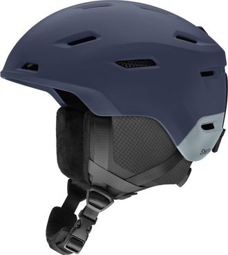 Smith Descend Snow Helmet in Matte Royal Navy /Wolf Gray at Nordstrom, Size X-Large