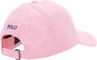 Polo Ralph Lauren Mens Baseball Cap, Pink Cotton Hat