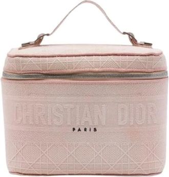 Dior Pre-owned Vintage Vanity Bag - Dames - Vintage Handtas - Roze - ONE Size - Vintage