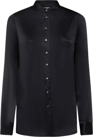 Pierre-Louis Mascia Blouses, female, Black, Size: XS Adanagum Shirt