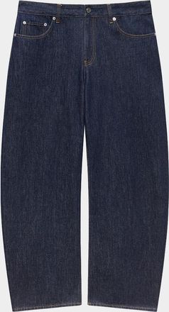 Helmut Lang Men & apos;s Saddle Dark Wash Jeans