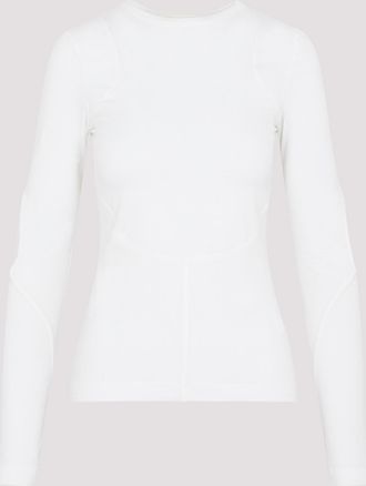 Givenchy Womens White Stretch Nylon Top - Size EU 36 (Womens)