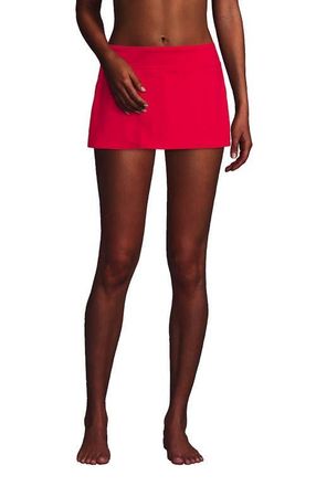 Lands End Mini Swim Skirt in Strawberry at Nordstrom, Size 10