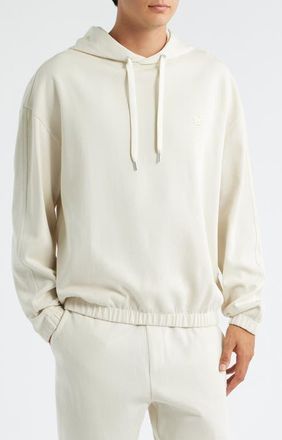 BOSS Stevens Cotton Pullover Hoodie in Open White at Nordstrom, Size Xxx-Large
