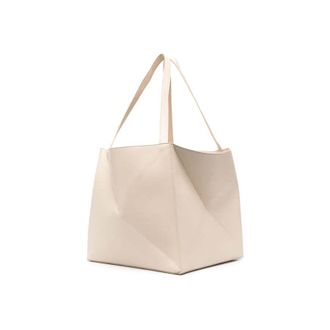 Nanushka The Origami Tote Bag Beige >