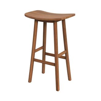 Rendez-Vous D&eacute;co Taburete de bar de madera de teca 77 cm