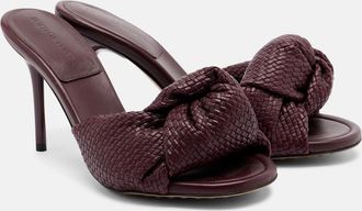 Bottega Veneta Cherry Intreccio leather sandals