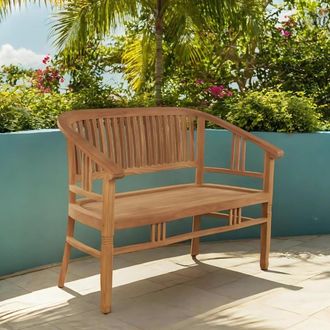 Wanda Collection Wanda Collection - Banco De Jard&iacute;&shy;n De Teca Maciza 120 Cm Ector