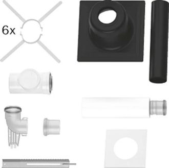 Bosch Accesorio De Escape Fc-set80-c93x (trasero Kit B&aacute;sico C93x, D:80/125mm, 7738112740