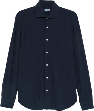 Barba Hombre, Camisas, Azul, Talla: L