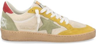 Golden Goose Ballstar Sneaker With Logo