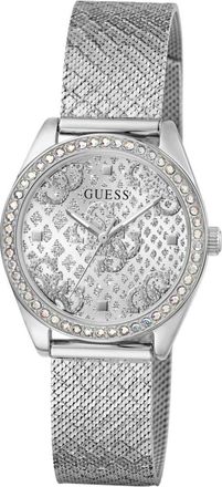 Guess Majesty Quartz Horloge - Dames - Accessoires - Grijs - Maat: ONE Size