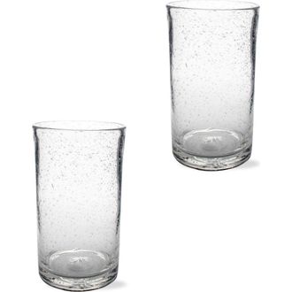 Tag Bubble Glass Clear Tumbler Set of 2 Dishwasher Safe at Nordstrom