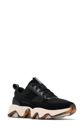 Sorel Kinetic Impact II Wonder Lace Sneaker in Black/Chalk at Nordstrom Rack, Size 5.5