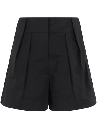 Federica Tosi stretch-cotton shorts - Black