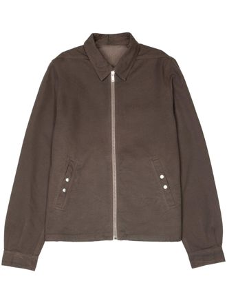 Rick Owens Zipfront Minimalist Structured Jacket