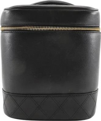 Chanel Pre-owned Leather clutches - Dames - Vintage Handtas - Zwart - ONE Size - Vintage